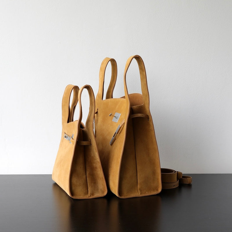 Suede Leather Tote Bag｜Nomad