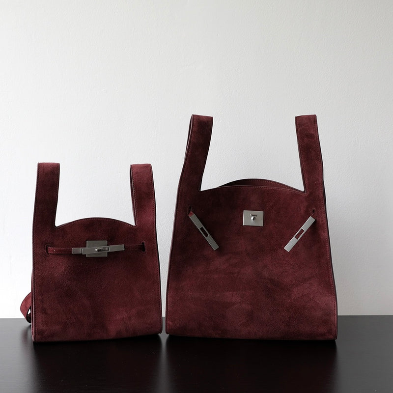 Suede Leather Tote Bag｜Nomad