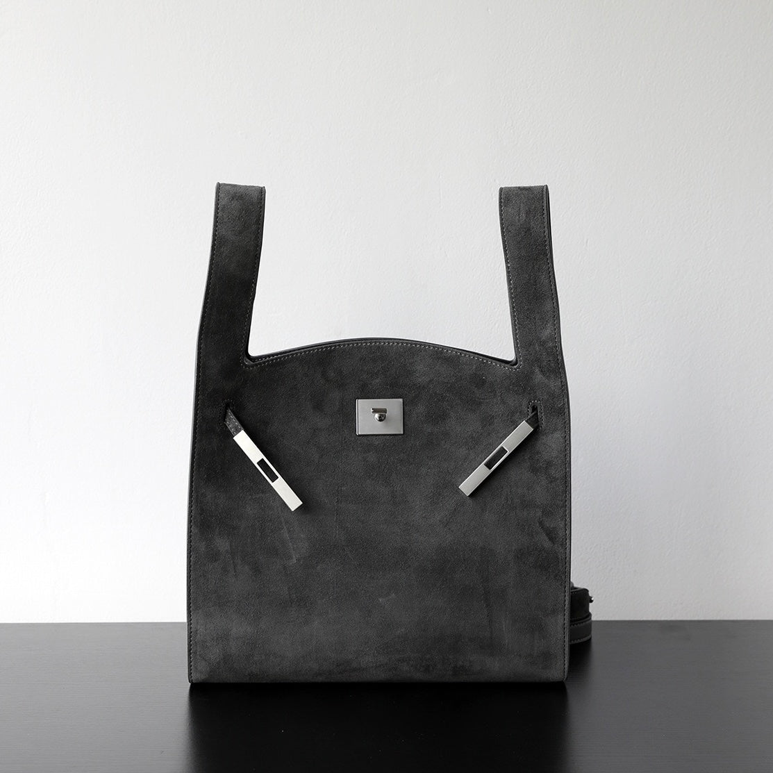 Suede Leather Tote Bag｜Nomad