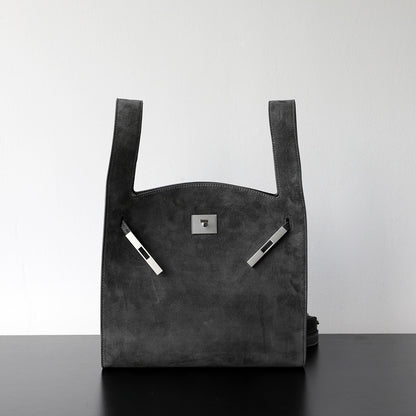 Suede Leather Tote Bag｜Nomad