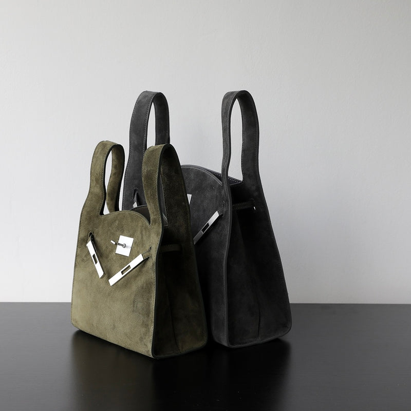 Suede Leather Tote Bag｜Nomad