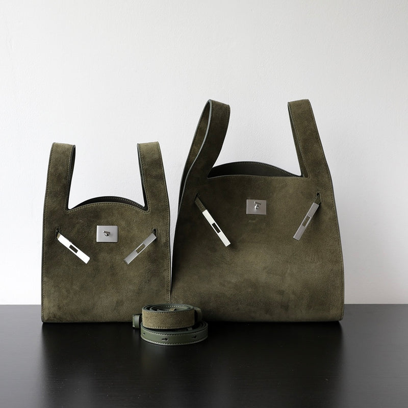 Suede Leather Tote Bag｜Nomad