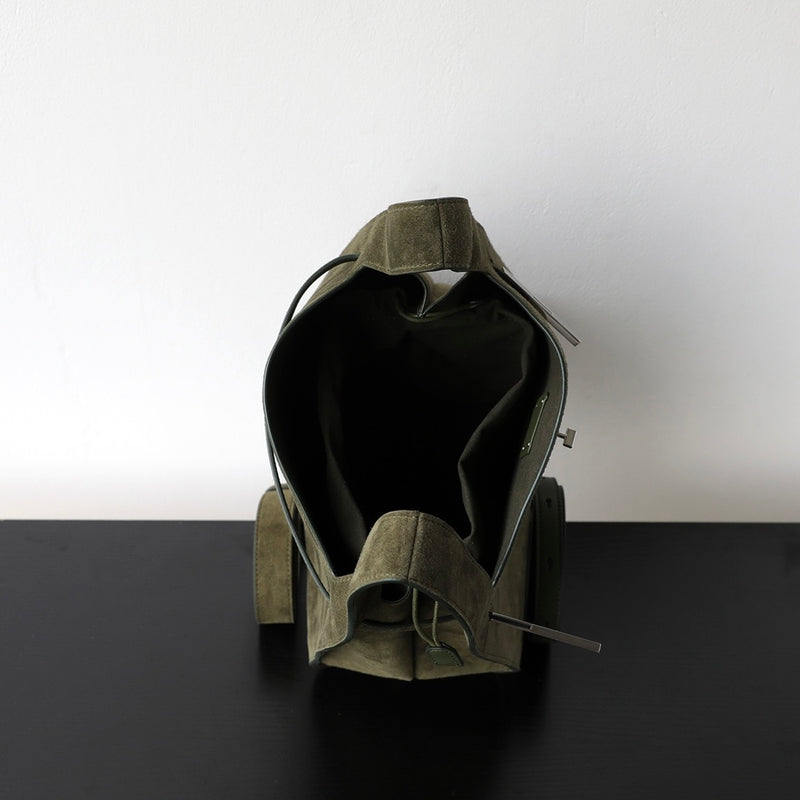 Suede Leather Tote Bag｜Nomad