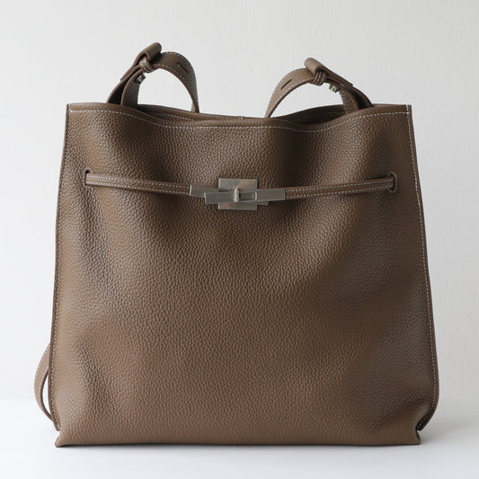 Full-Grain Leather Bag | The Slim