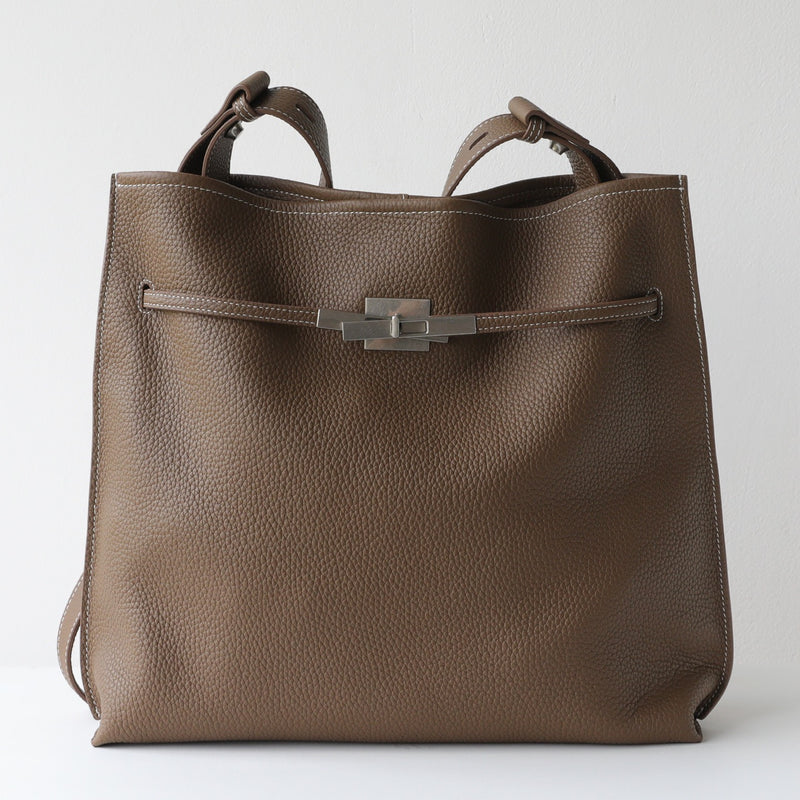 Full-Grain Leather Bag | The Slim