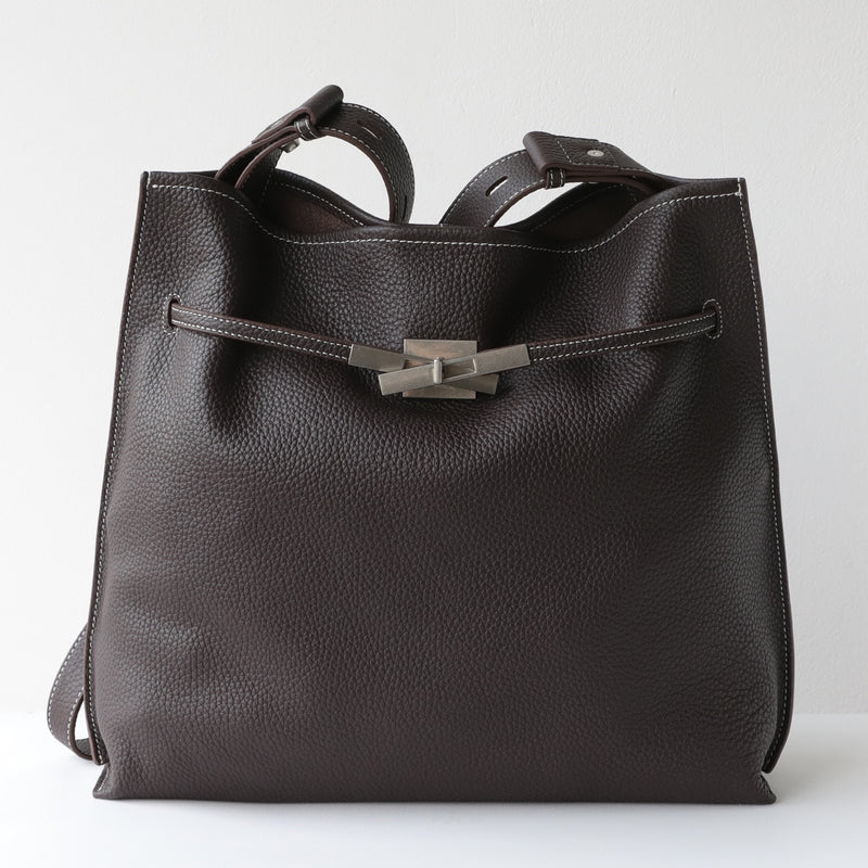 Full-Grain Leather Bag | The Slim