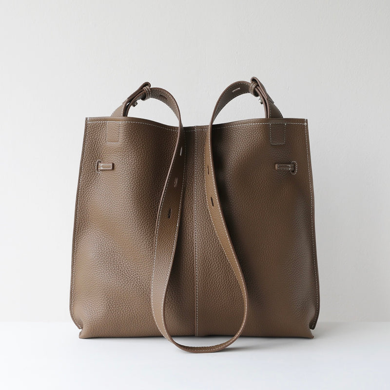 Full-Grain Leather Bag | The Slim