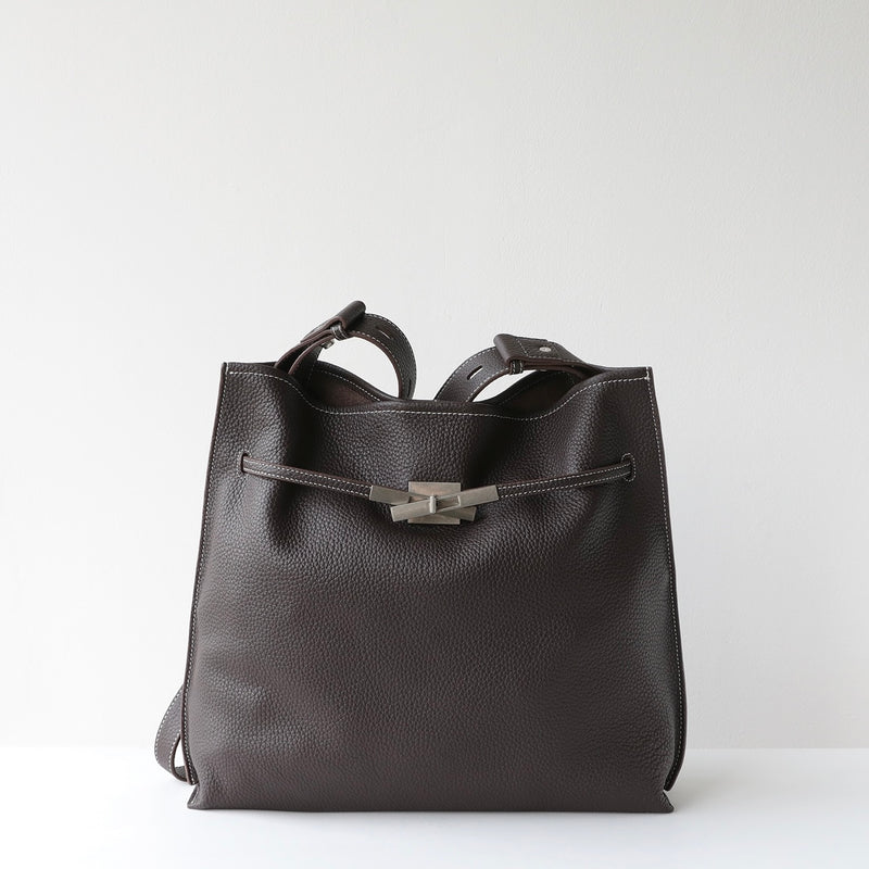 Full-Grain Leather Bag | The Slim