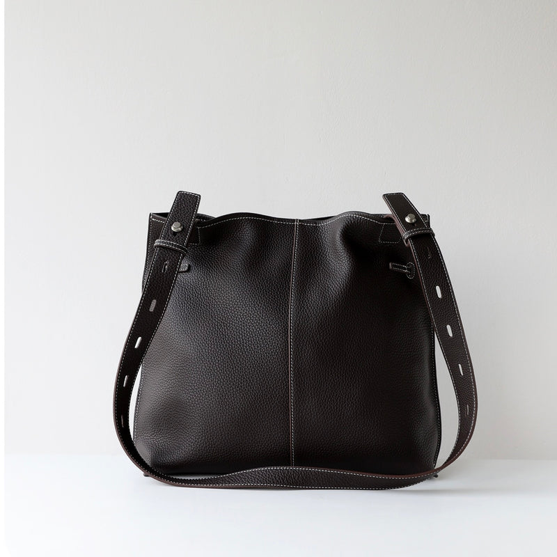 Full-Grain Leather Bag | The Slim
