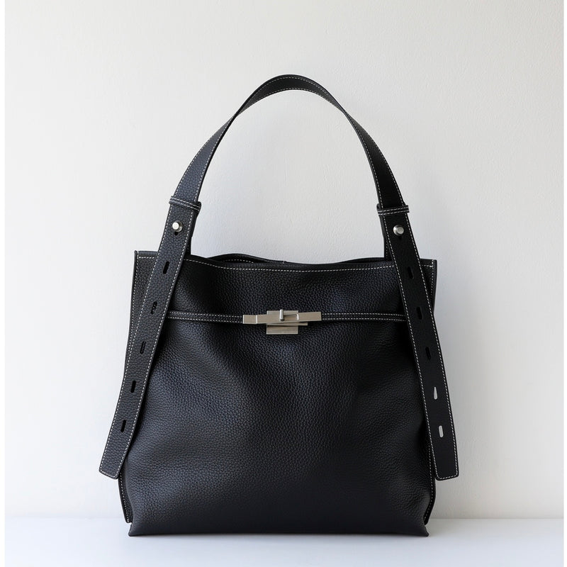 Full-Grain Leather Bag | The Slim