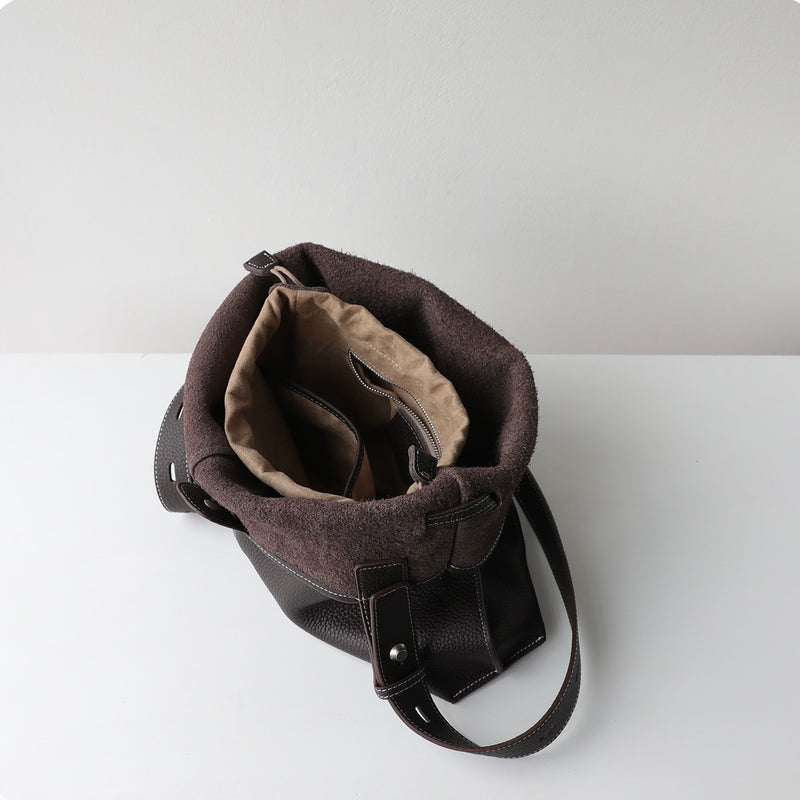 Full-Grain Leather Bag | The Slim