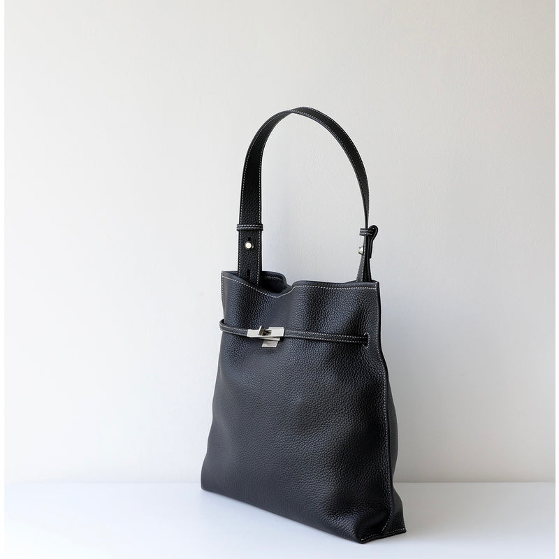 Full-Grain Leather Bag | The Slim