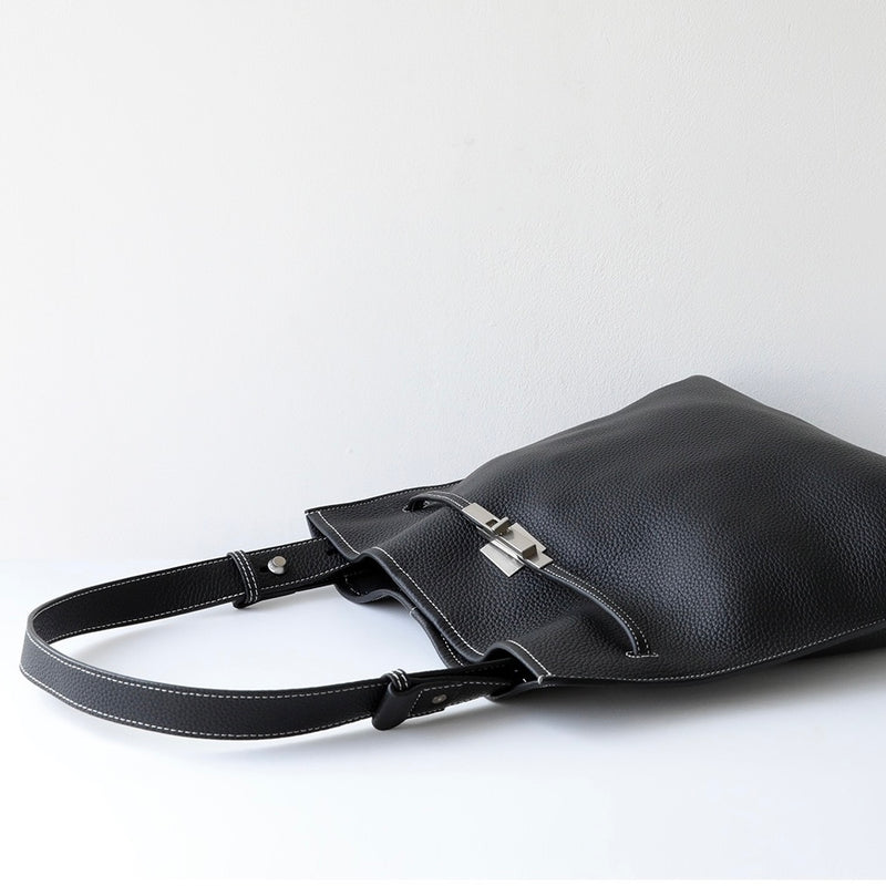 Full-Grain Leather Bag | The Slim