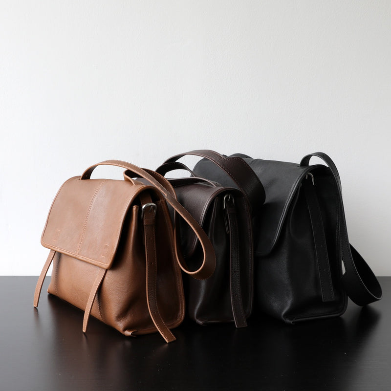 Full-Grain Leather Bag | Leather Satchel Bag | Oak Messenger