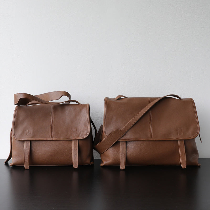 Full-Grain Leather Bag | Leather Satchel Bag | Oak Messenger