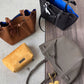 Full-grain leather bag | Structured tote bag |The tote