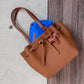 Full-grain leather bag | Structured tote bag |The tote