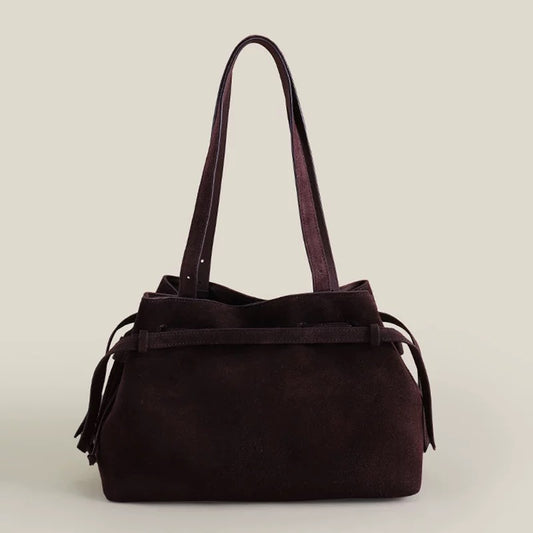 Full-grain leather | Terra Suede Bag