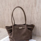 Nubuck Leather Tote Bag｜Mocha Tote