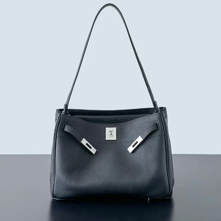 Full-grain Leather Bag | Tea