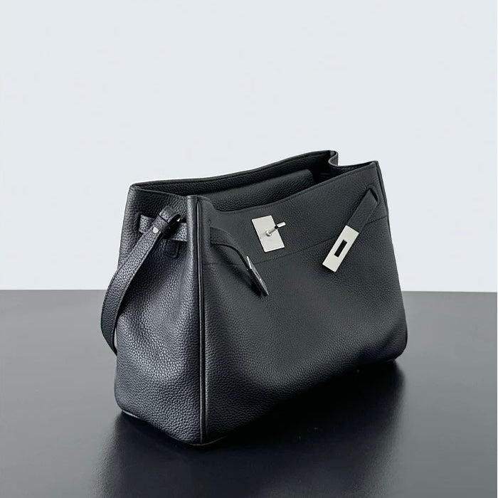 Full-grain Leather Bag | Tea