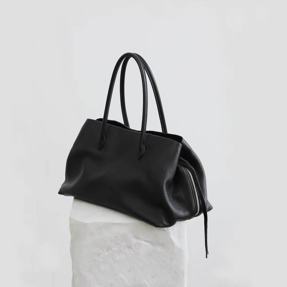 Full-grain leather bag
