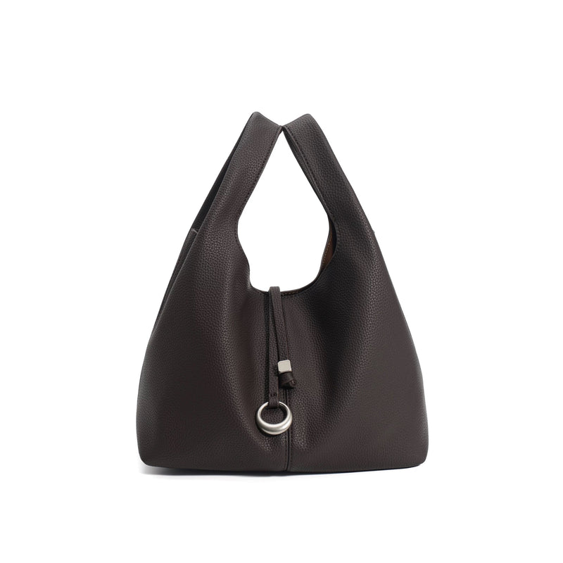 Full-Grain Lamb Leather Bag | Luna Ring