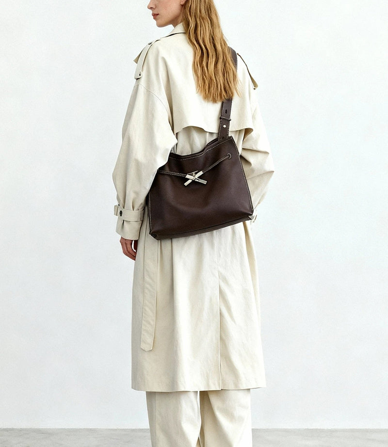 Full-Grain Leather Bag | The Slim