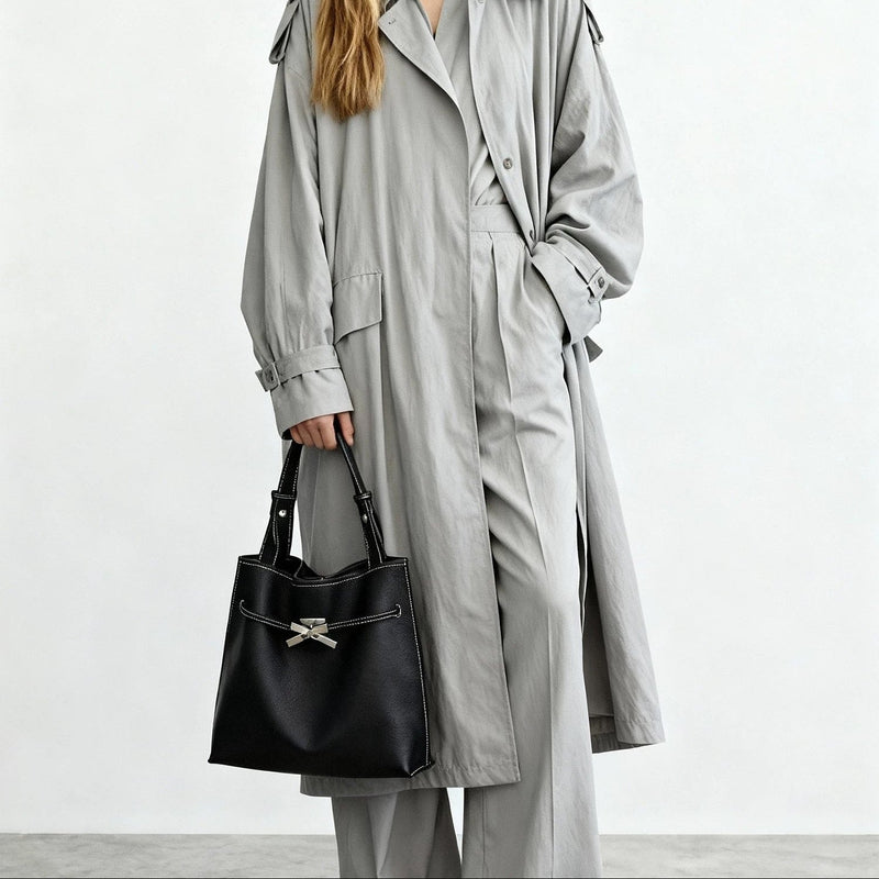 Full-Grain Leather Bag | The Slim