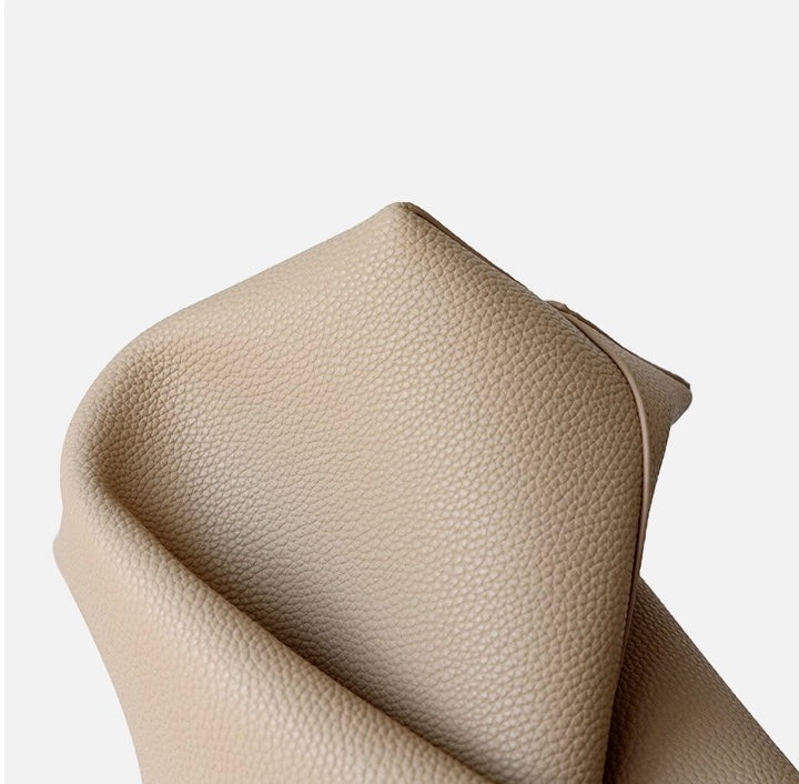 Full-Grain Leather bag | bucket handbag