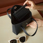 Full-Grain Leather Bag |  Togo Leather  | Crafted Carry