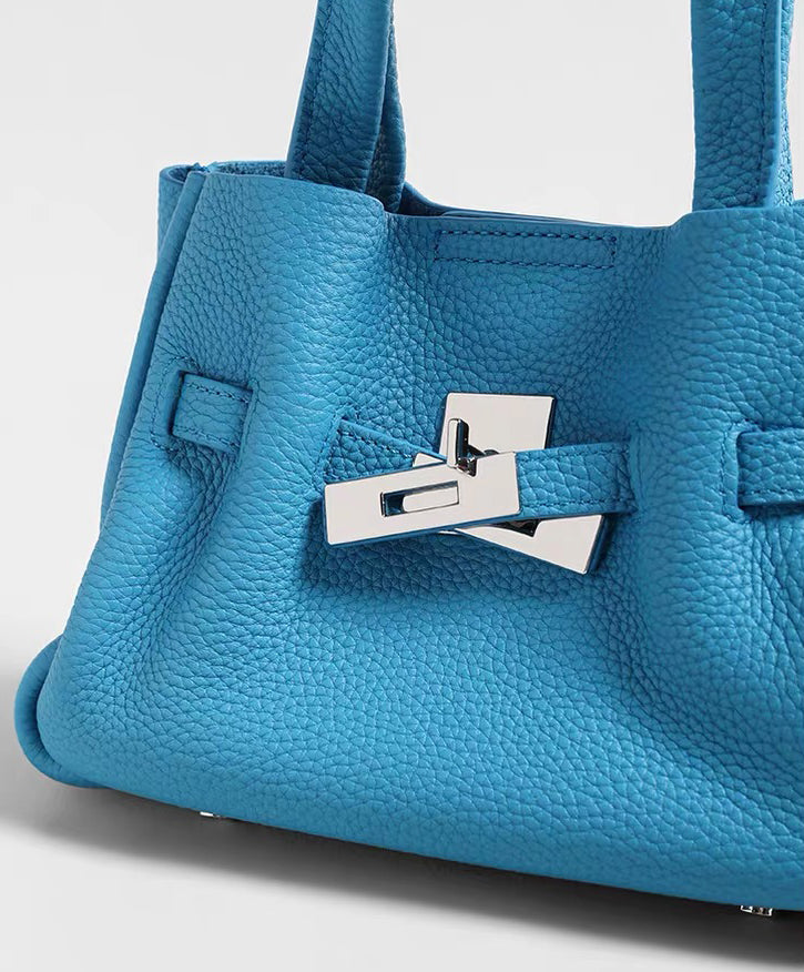 Full-Grain Leather Bag |  Crossbody Bag | Clouds 2#