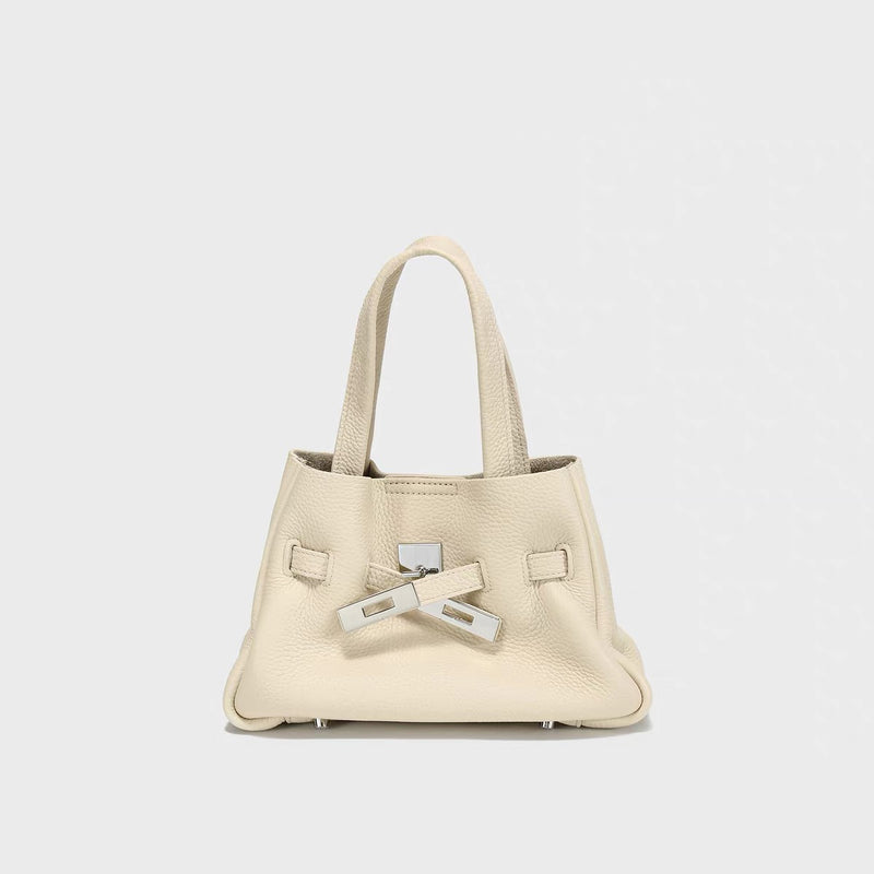 Full-Grain Leather Bag |  Crossbody Bag | Clouds 2#