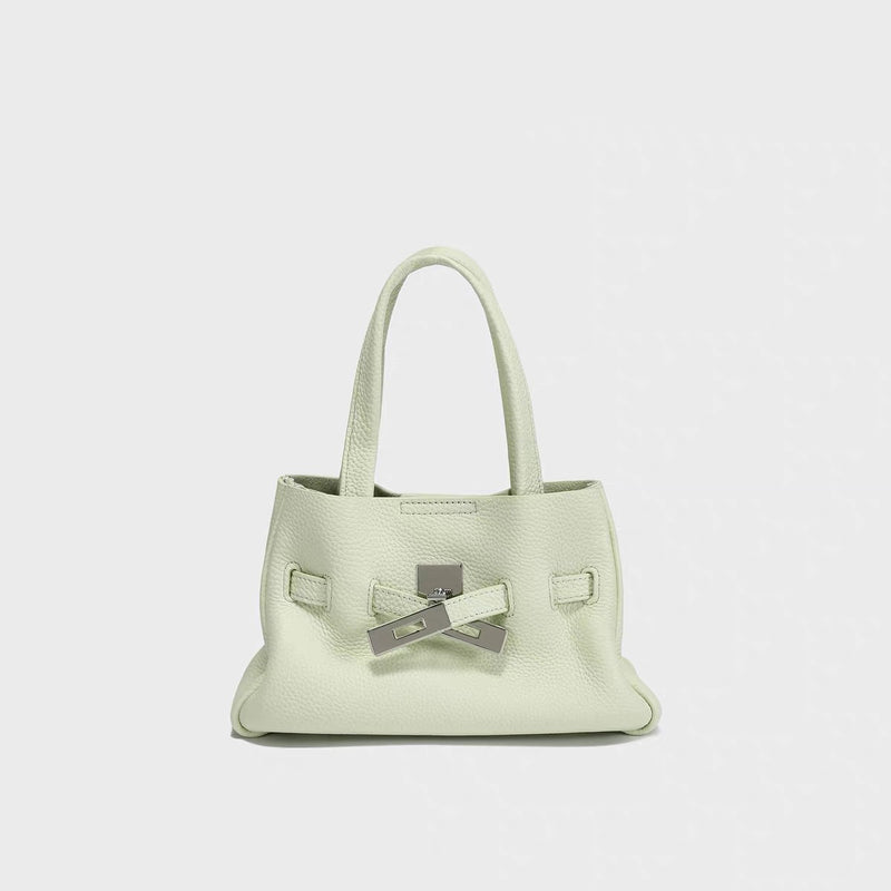 Full-Grain Leather Bag |  Crossbody Bag | Clouds 2#