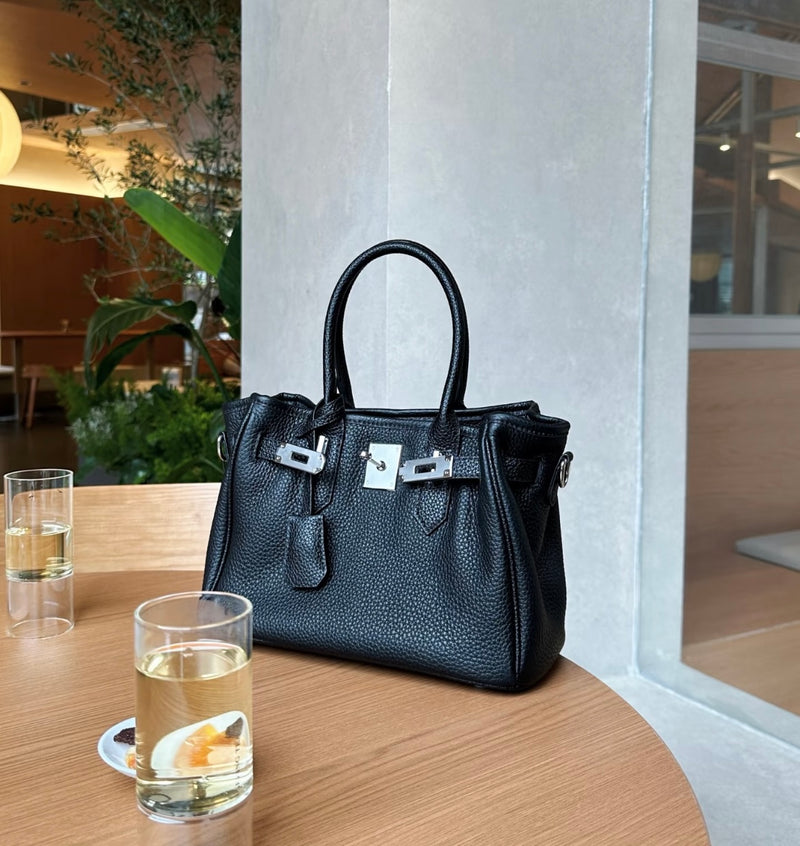 Full-Grain Leather Bag |  Tote Bag | Soft Muse Tote