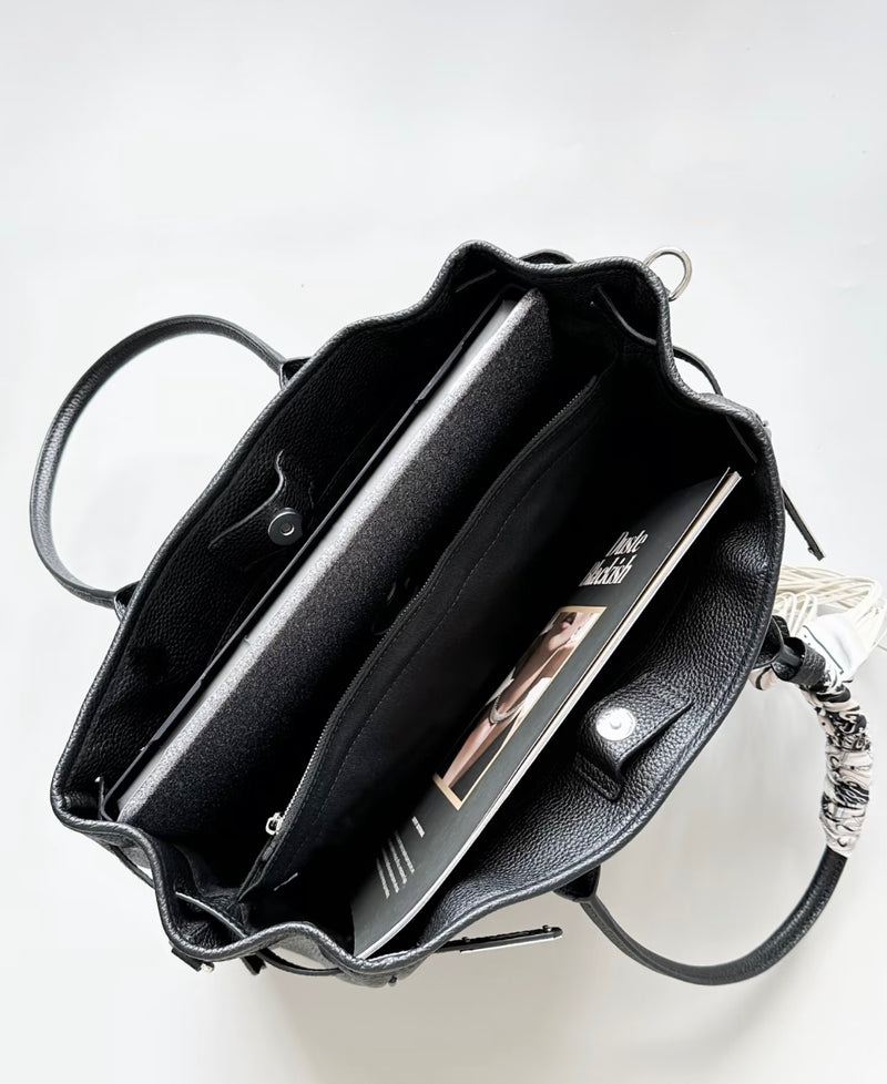 Full-Grain Leather Bag |  Tote Bag | Soft Muse Tote