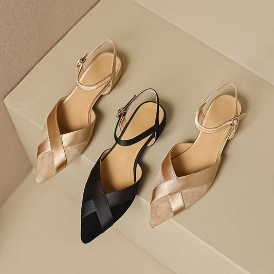 Leather shoes
