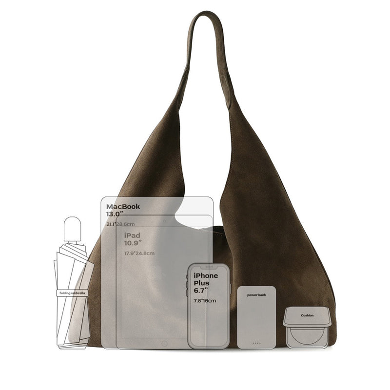 Full-grain leather bag | Nubuck bag | Cove