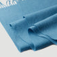 blue wool scarf