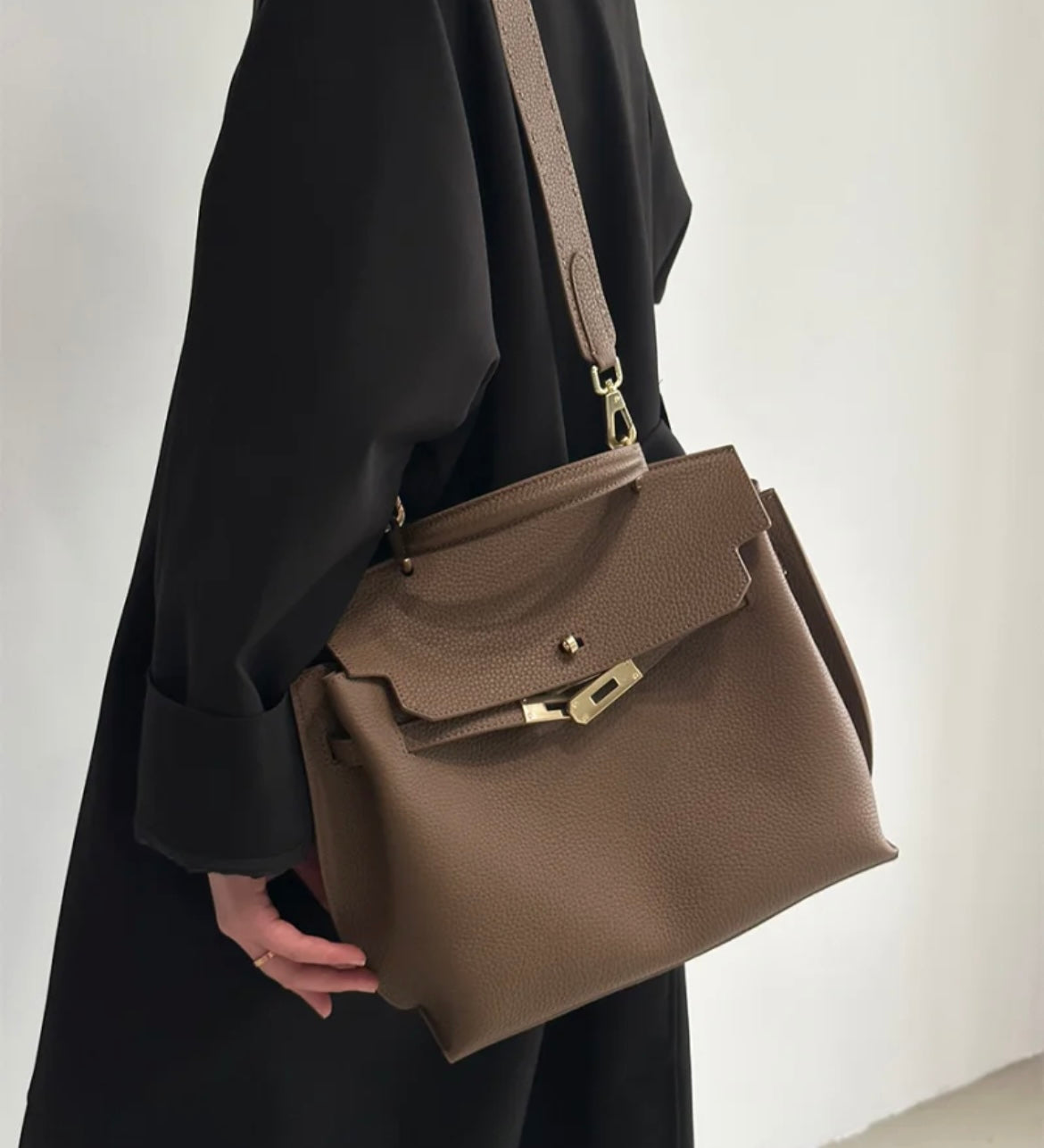 cowhide leather bag