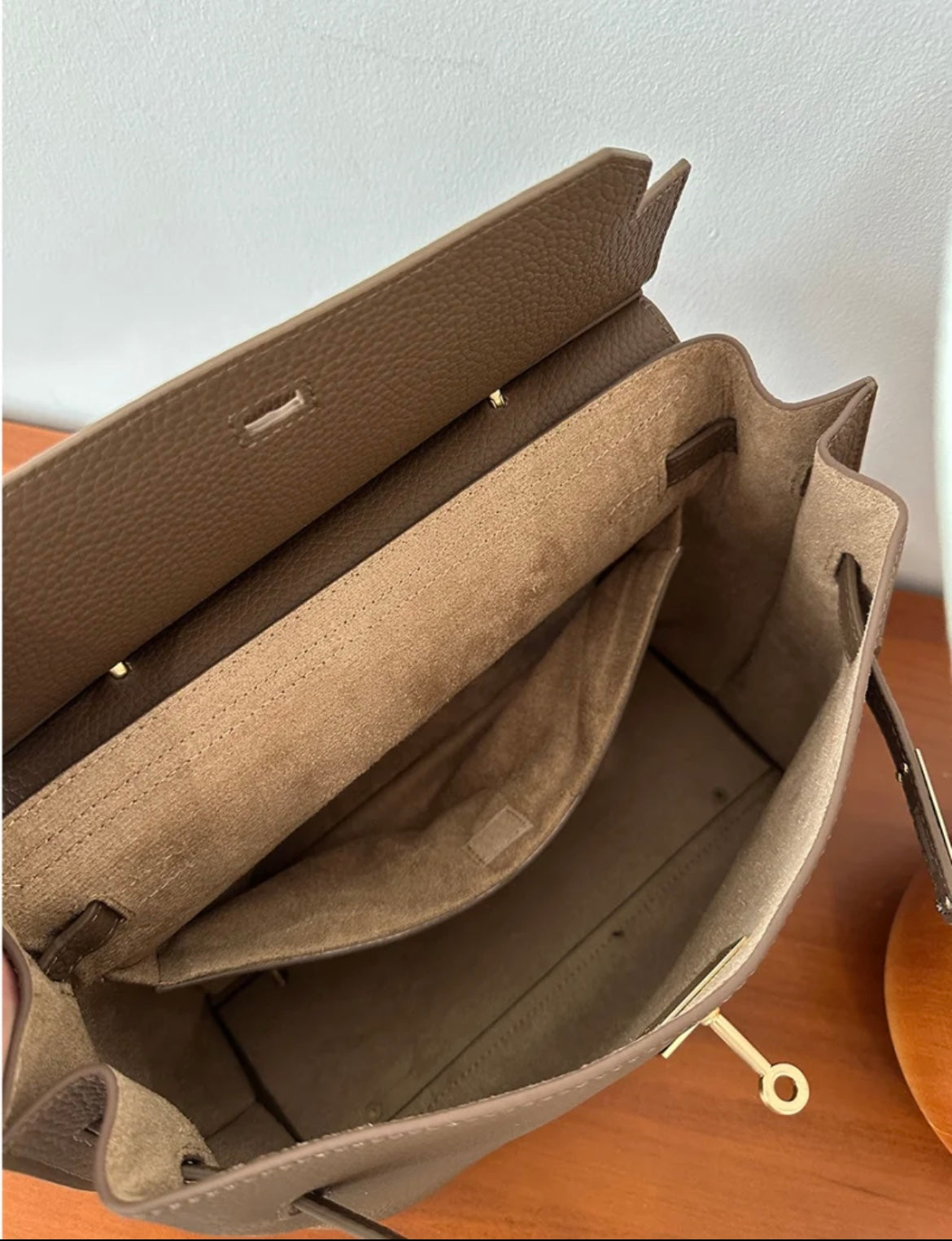 cowhide leather bag