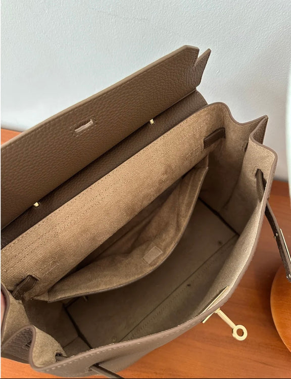 cowhide leather bag