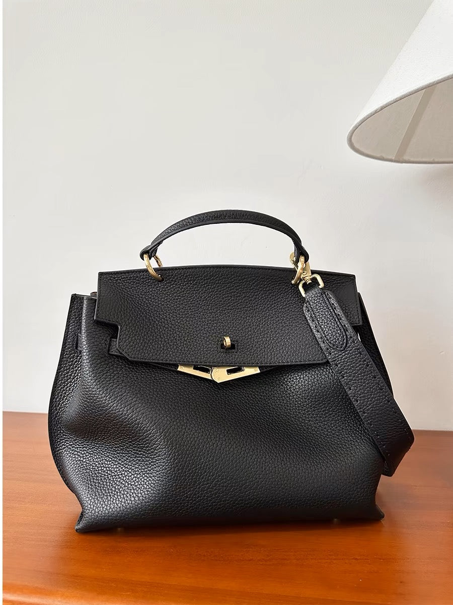 cowhide leather bag