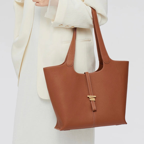 cowhide leather bag