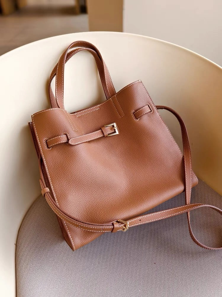 cowhide leather bag