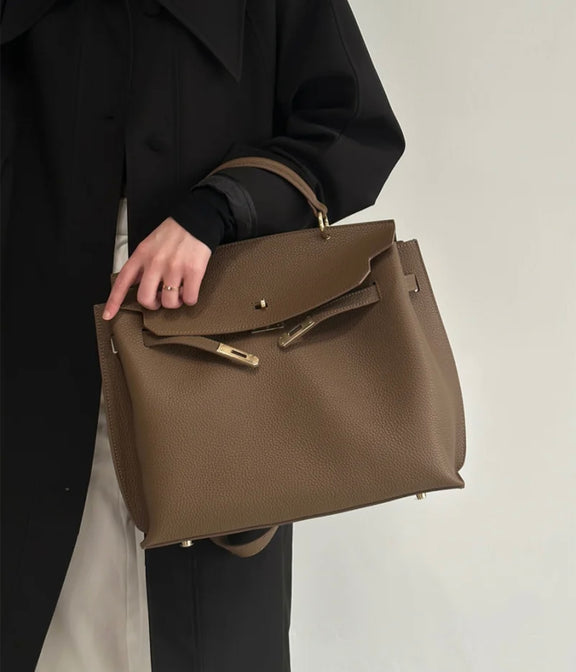 cowhide leather bag