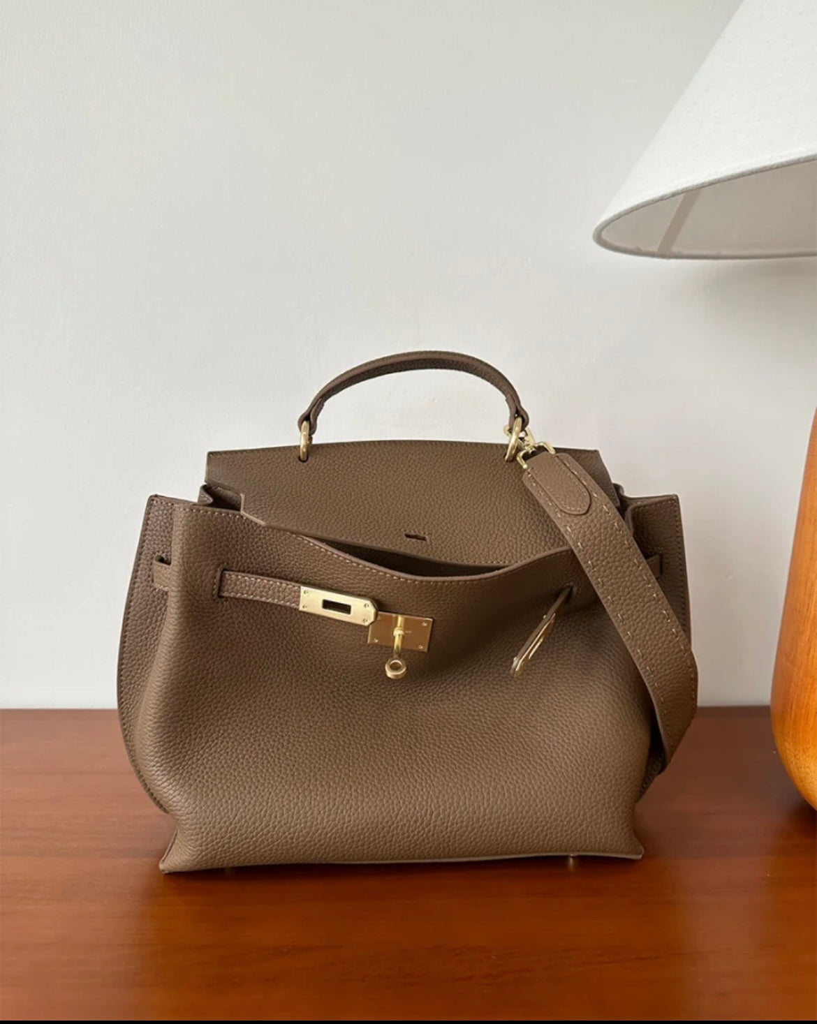 cowhide leather bag
