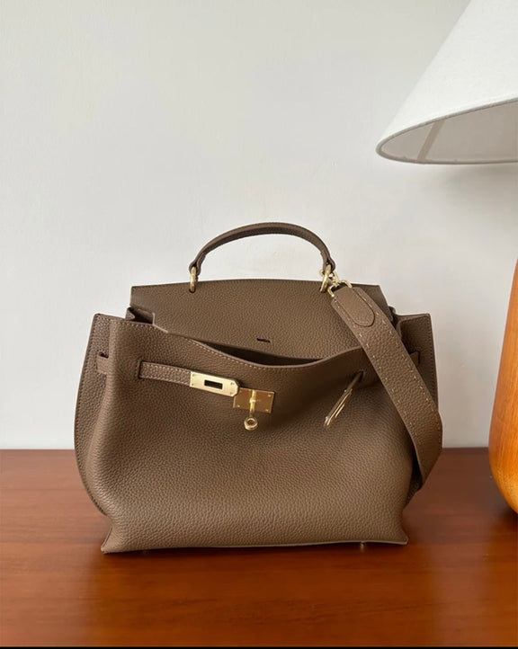 cowhide leather bag