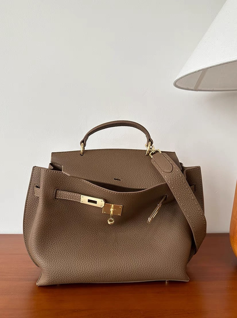 cowhide leather bag