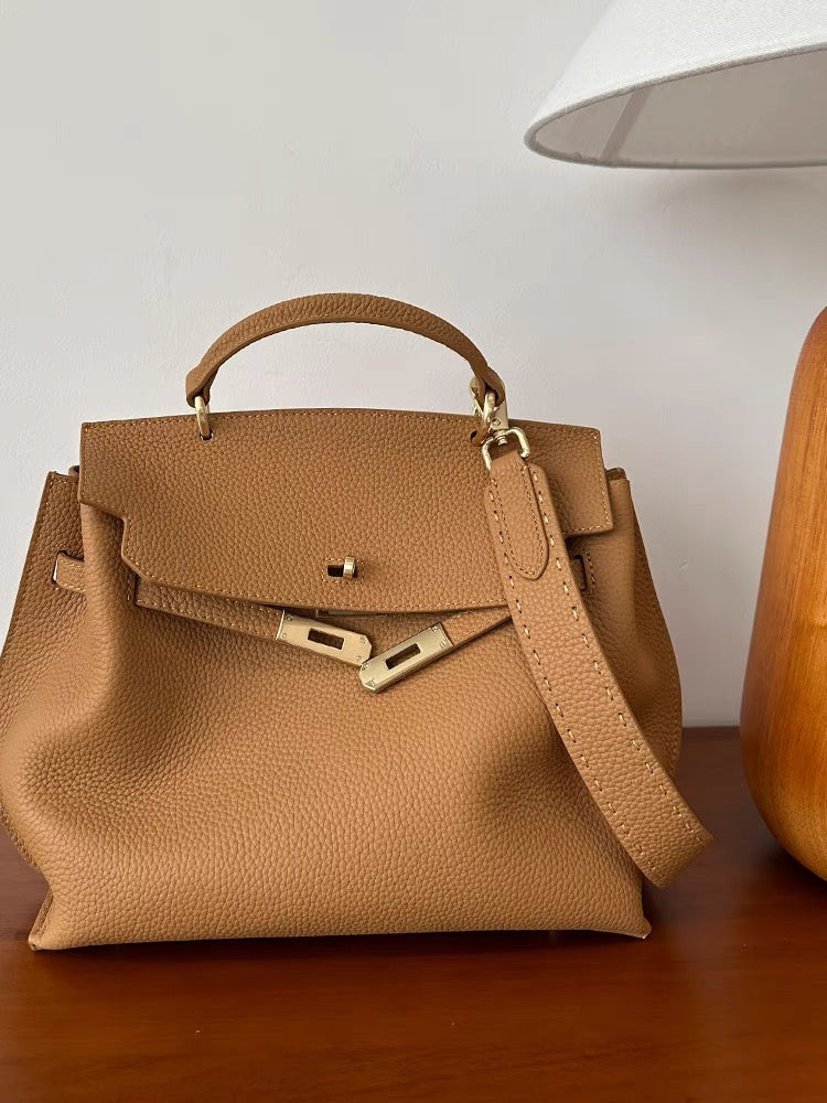 cowhide leather bag